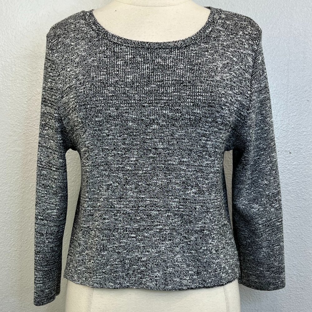 NWT Torrid Cropped Gray Knit 3/4 Sleeve Sweater Size‎ Woman's 3XL